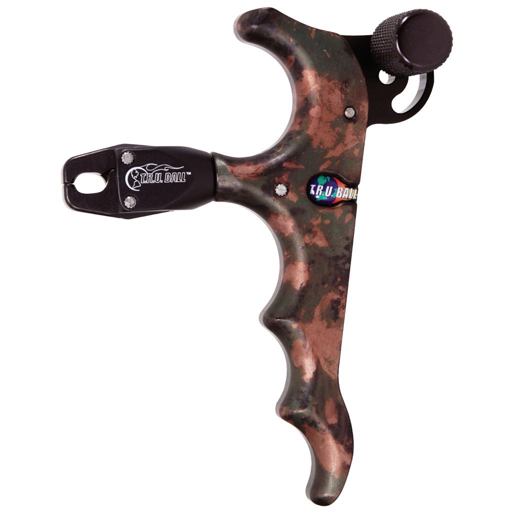T.R.U. BALL - Disparador De Mano Y Pulgar MAX PRO Plus Para Cuatro Dedos Con Cincha Para Muñeca
