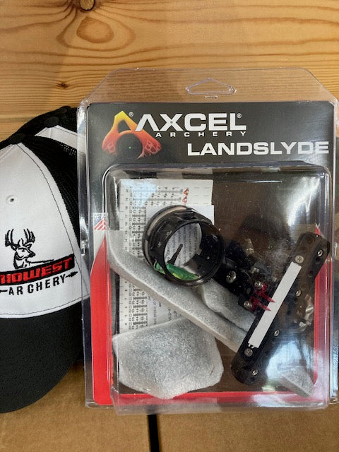Axcel Landslyde Carbon Pro w/Ranger Pin, AVX41 Scope, Ranger Dbl Pin .10 Green & Red