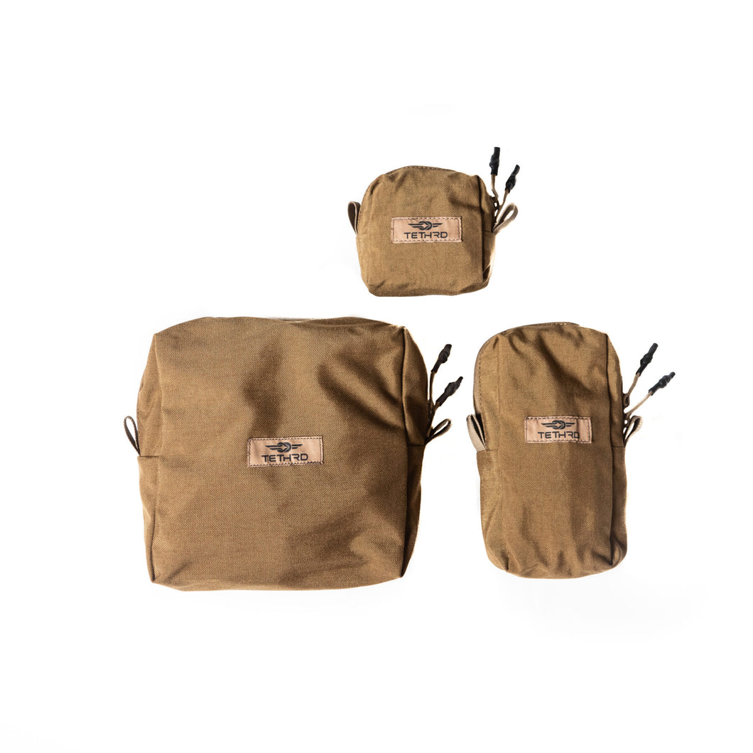 Tethrd Universal Molle Pouch Coyote Brown