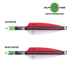 Load image into Gallery viewer, TenPoint Alpha-Blaze Lighted Crossbow Nock (3-pack)