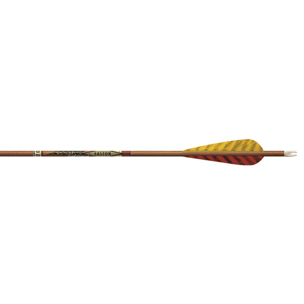 Easton Axis Traditional Arrows 500 5 in. Feather 6 pk.