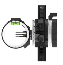 Load image into Gallery viewer, Dialed PRÜF Mover Sight Black RH Dovetail (Mathews Bridge-Lock Only) Mag-3H .010