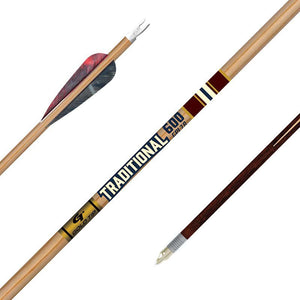 12 Gold Tip Traditional Classic 340 Feathers