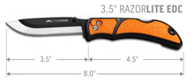 Load image into Gallery viewer, Outdoor Edge 3.5" RazorLite™ EDC Replaceable Blade Carry Knife Orange