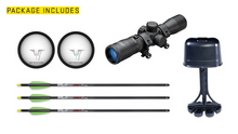 Load image into Gallery viewer, TenPoint Viper 430 Crossbow Package, Vektra Camo, Rangemaster 100 Scope, ACUslide