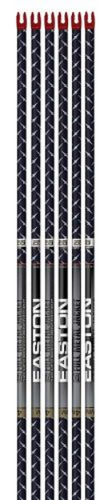 Easton FMJ 4MM Shafts w/50grain Aluminum Half-Out Inserts 12 pk