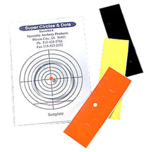 Load image into Gallery viewer, Specialty Archery Circles/Dots Black/Orange/Yellow