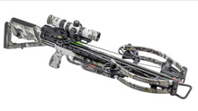 Load image into Gallery viewer, TenPoint Stealth 450R Vektra Camo Crossbow Package w/Rangemaster 100 Scope and Acuslide