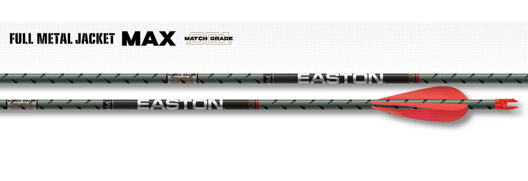 Easton FMJ Max 5mm Match Grade Fletched Arrows (3