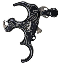Load image into Gallery viewer, Tru Ball RidgePoint Flex Release 3 Finger Black Medium