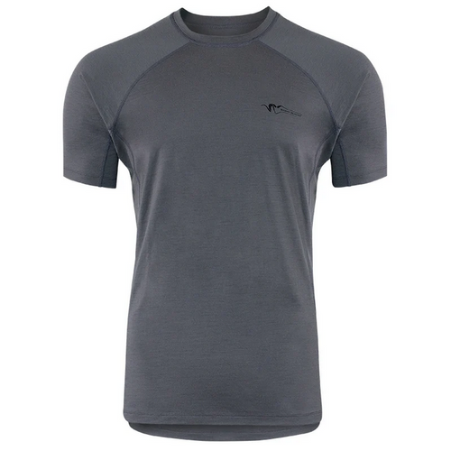 Stone Glacier Chinook Merino Crew SS Granite Grey XL