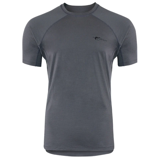 Stone Glacier Chinook Merino Crew SS Granite Grey XL