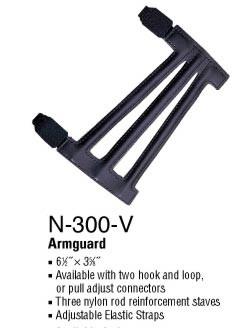 Neet N-300V Vented Armguard, Black Vinyl