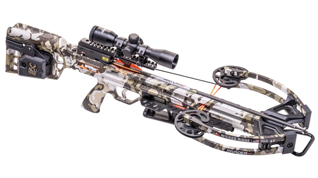 TenPoint Wicked Ridge Invader M1 Crossbow Package, ACUdraw, Proview 400 ...