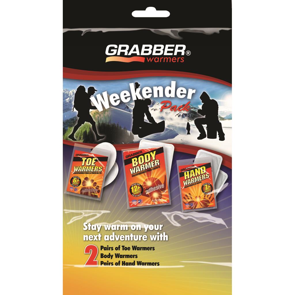 Grabber Weekender Warmer Pack Multi-Pack 6 pr.