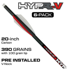 Load image into Gallery viewer, Killer Instinct HYPR-V™ 20" Crossbow Bolts 6pk