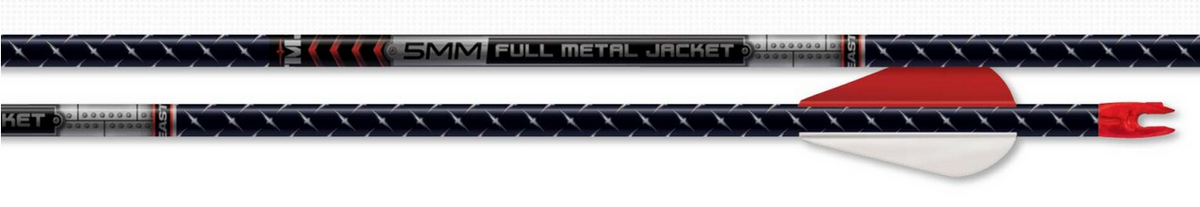 Easton FMJ 5MM Arrows Fletched w/Half-out Inserts | Midwest Archery