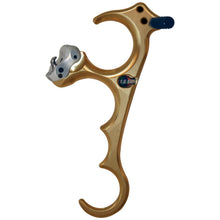 Load image into Gallery viewer, TRU Ball Honey Badger Claw Release Brass 4 Finger Medium