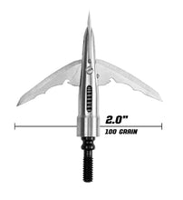 Load image into Gallery viewer, Beast Cut on Contact Titanium Broadheads 3pk
