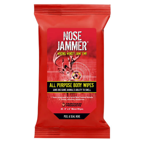 Nose Jammer Gear-n-Rear Wipes 20 pk.