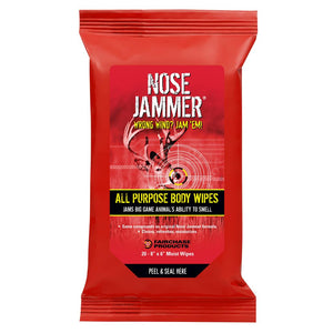 Nose Jammer Gear-n-Rear Wipes 20 pk.