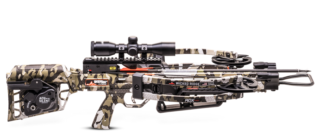 TenPoint Wicked Ridge RDX 410 Crossbow Package, ACUdraw Silent