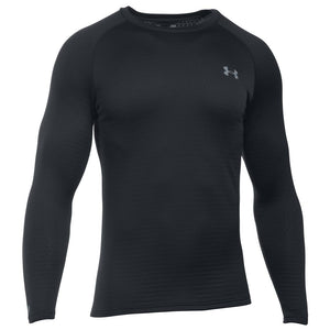 UA Base 2.0 Crew Shirt Black Medium