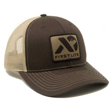 Load image into Gallery viewer, First Lite Elk Patch Trucker Hat