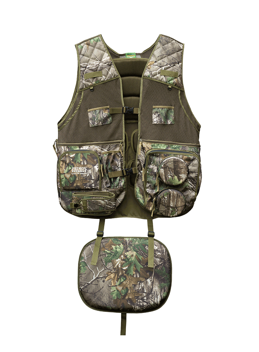 Primos Gen 2 Gobbler Vest, Xtra Green
