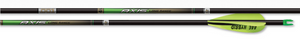 Easton 4MM Axis Long Range Match Grade Arrows, AAE Hybrid Vanes, w/55 grain Half-Out Inserts 6pk
