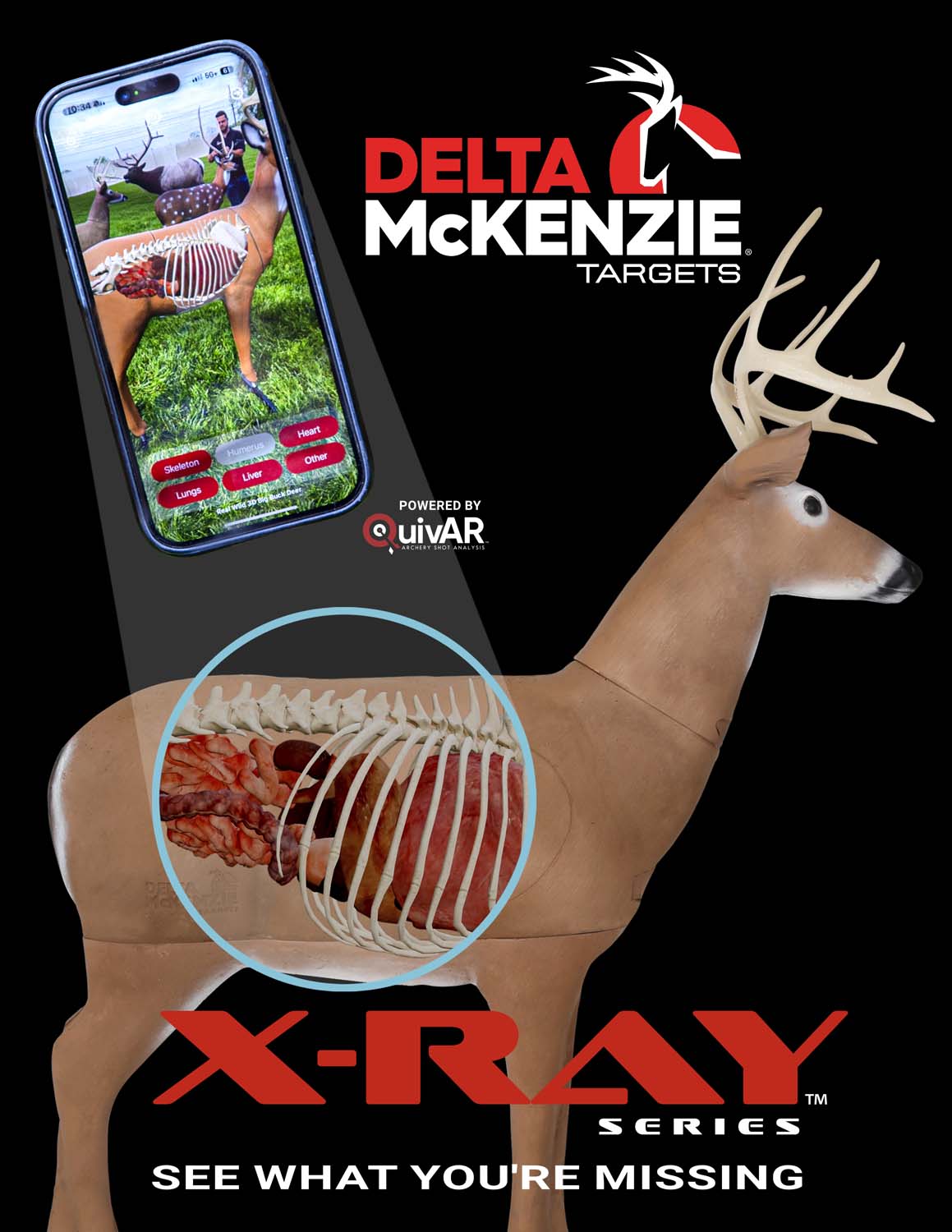 Delta McKenzie Big Daddy XRay Series Buck Archery Target | Midwest