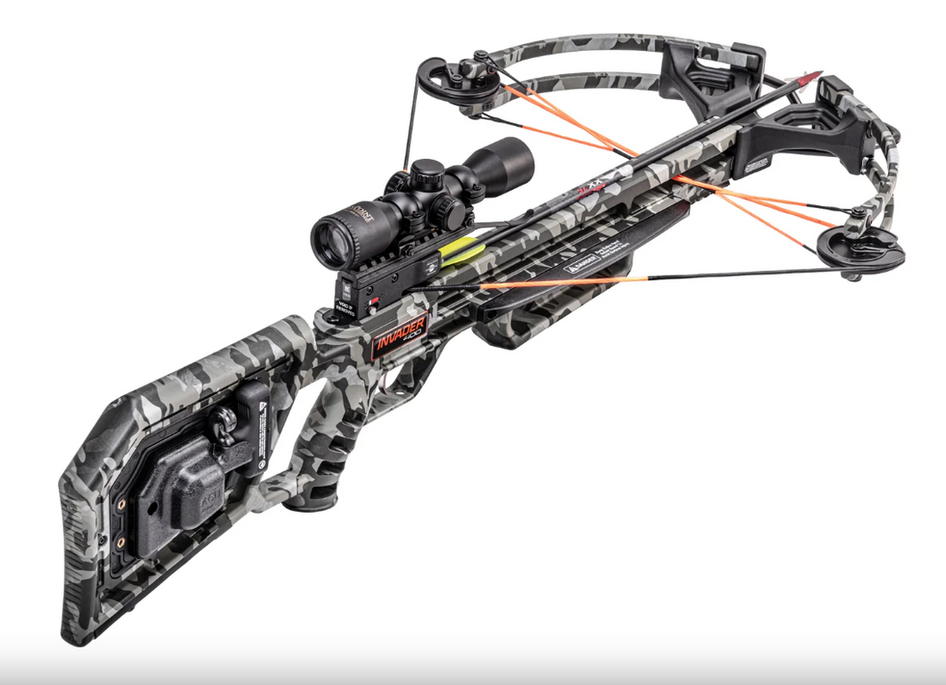 TenPoint Wicked Ridge Invader 400 Crossbow Acudraw 50 Peak Camo - Midwest Archery