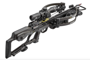 TenPoint Nitro 505 Crossbow, Evo-X Marksman Elite Black Scope, Acuslide, Moss Green