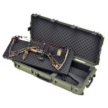 Load image into Gallery viewer, SKB iSeries Double Bow/Rifle Case OD Green - Midwest Archery