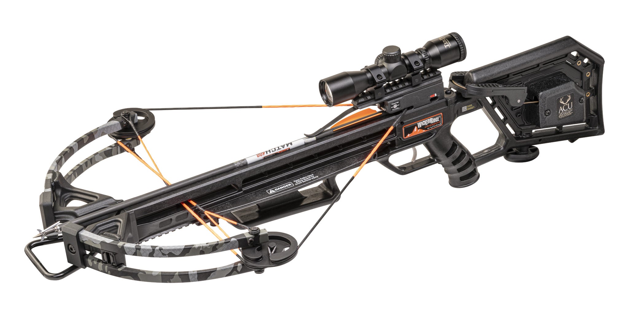 TenPoint Wicked Ridge Blackhawk XT Crossbow Package, ACUdraw