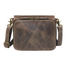 Load image into Gallery viewer, GTM/CZY-15 Distressed Buffalo Leather Cross Body Organizer