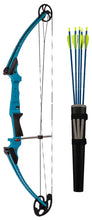Load image into Gallery viewer, Genesis Bow Kit RH Teal - Midwest Archery