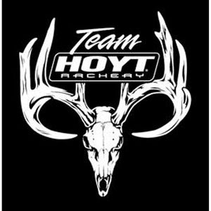 Hoyt Whitetail Rack Decal White - Midwest Archery