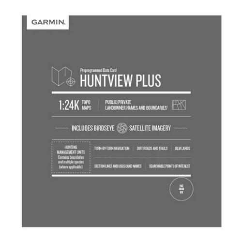 Garmin HuntView Plus Maps MicroSD/SD