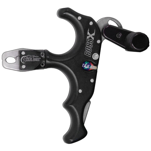 TRU Ball Boss X Release Black 3 Finger - Midwest Archery