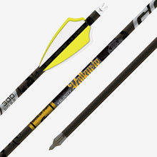 Load image into Gallery viewer, Gold Tip Velocity Valkyrie Arrows 4-Fletched 2.75&quot; Vanes 300 12