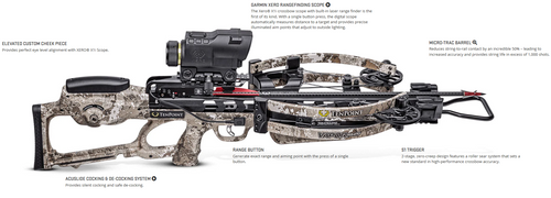 TenPoint Vapor RS470 Xero Crossbow w/Garmin Rangefinding Scope Elite Package Veil Alpine - Midwest Archery