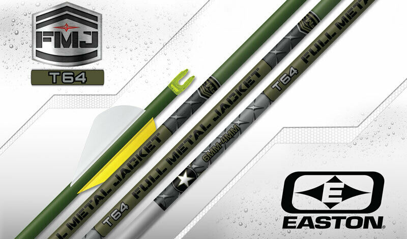 Easton FMJ T64 Tapered Shafts 9.5 DZ, 12pk - Midwest Archery
