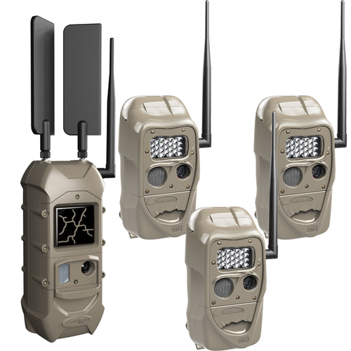 Cuddeback Cuddelink Dual Verizon Cell Starter Kit 3+1 (1 K-5789 & 3 J-1521) - Midwest Archery