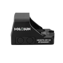 Load image into Gallery viewer, Holosun HE507K-GR X2 Open Reflex Sight