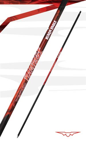 Black Eagle Rampage .001” Shafts 350 spine, 12 pk