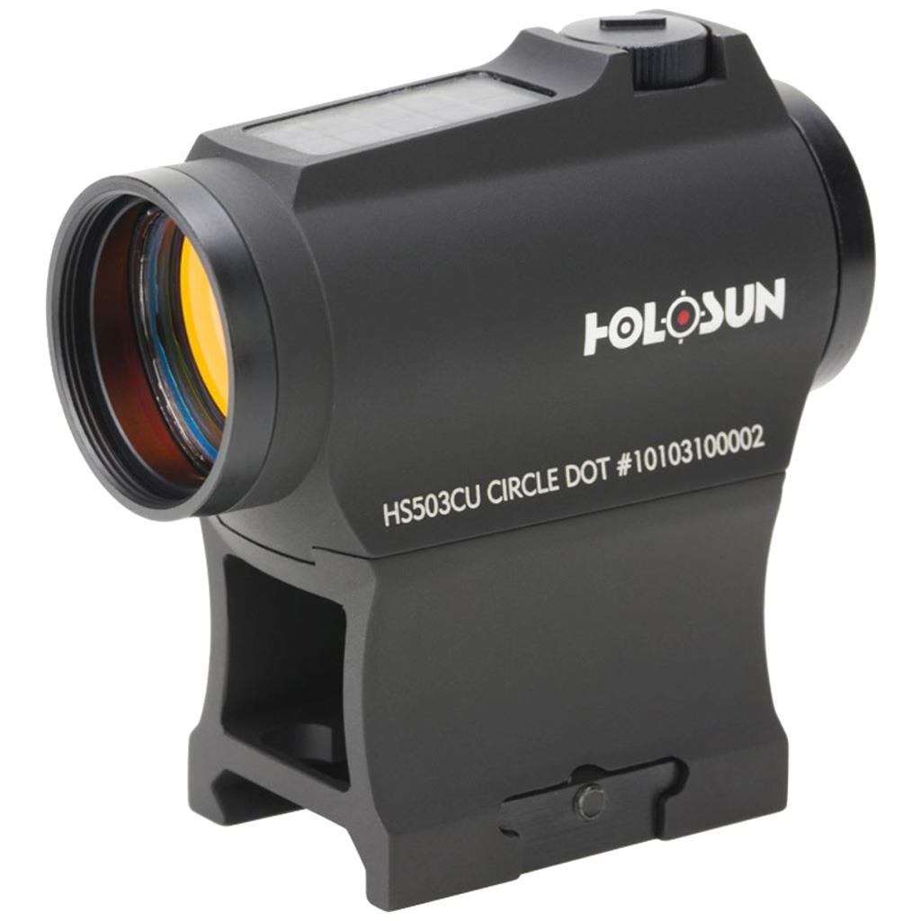 Holosun HS503CU Micro Red Dot 20mm Solar Dot w/Ring/Turret Guard