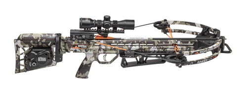 Wicked Ridge Raider 400 De-Cock Crossbow Package, Peak XT Camo, Proview Scope, ACUdraw