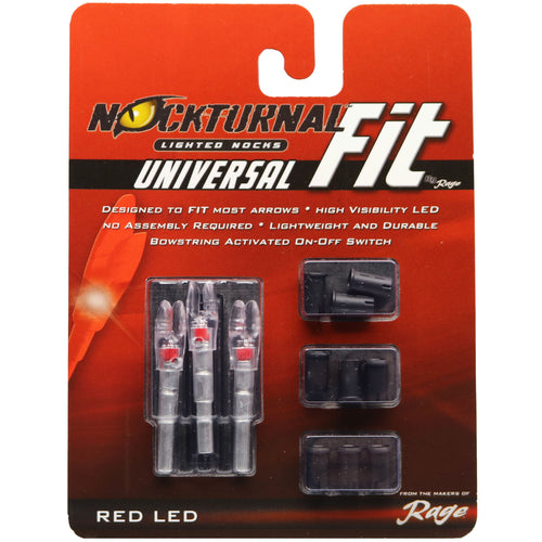 Nockturnal Universal  Red 3pk