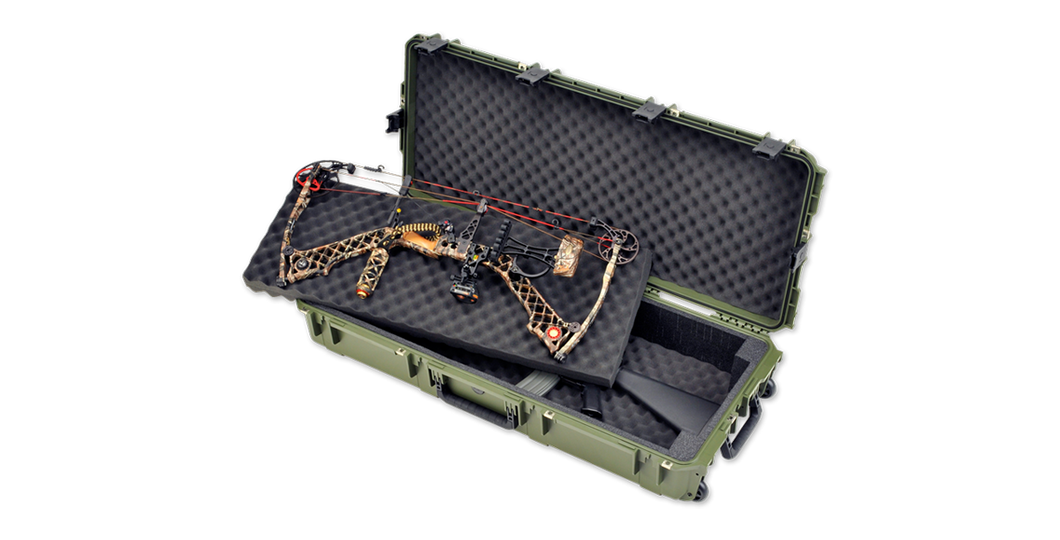 SKB iSeries Double Bow/Rifle Case OD Green - Midwest Archery